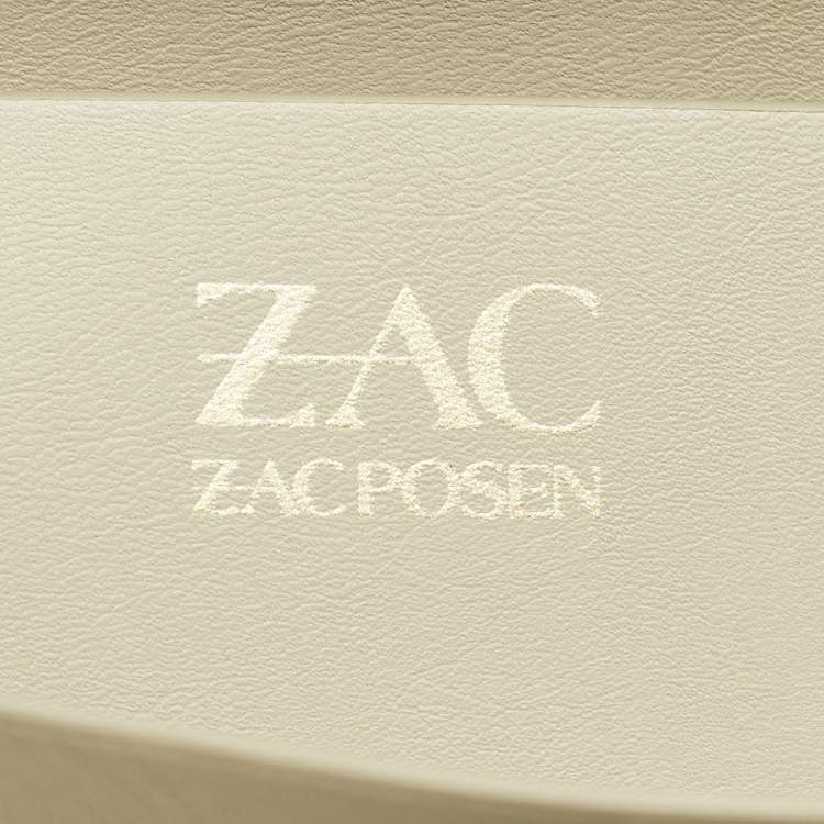 مملوكة مسبقًا Zac Zac Posen Eartha Medium Smoke Ember Leather Top Handle Bag