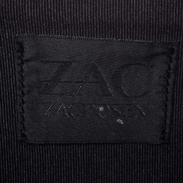 مملوكة مسبقًا Zac Posen Black  Mila Frame Clutch