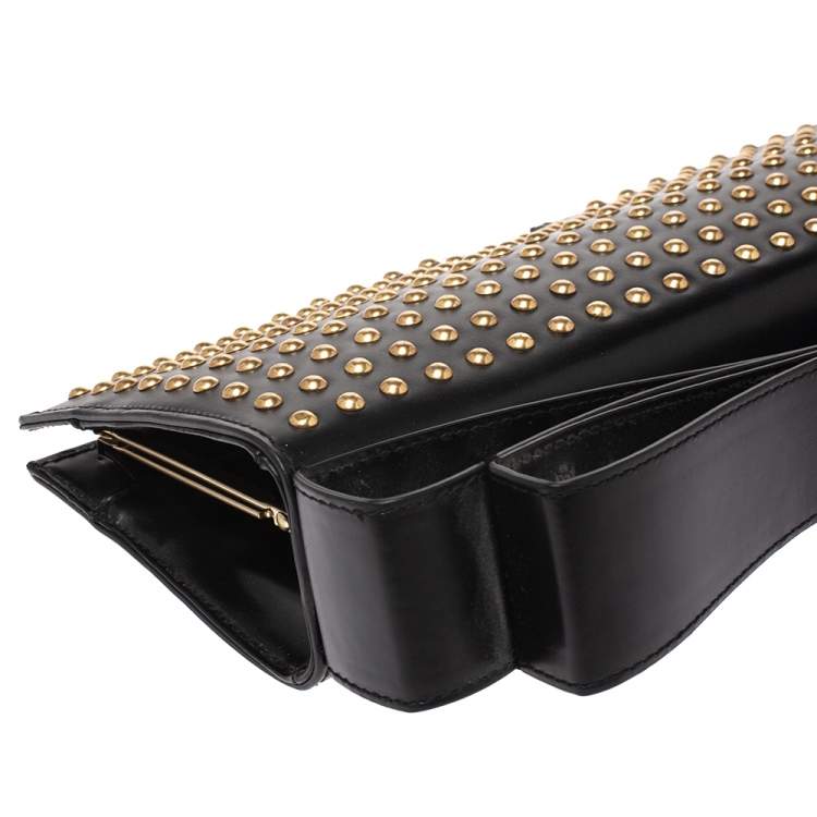 مملوكة مسبقًا Zac Posen Black  Mila Frame Clutch