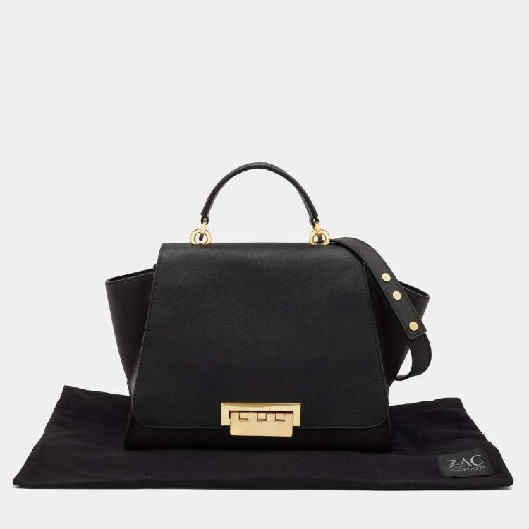 Pre Owned Zac Posen Multicolor Leather Eartha Top Handle Bag