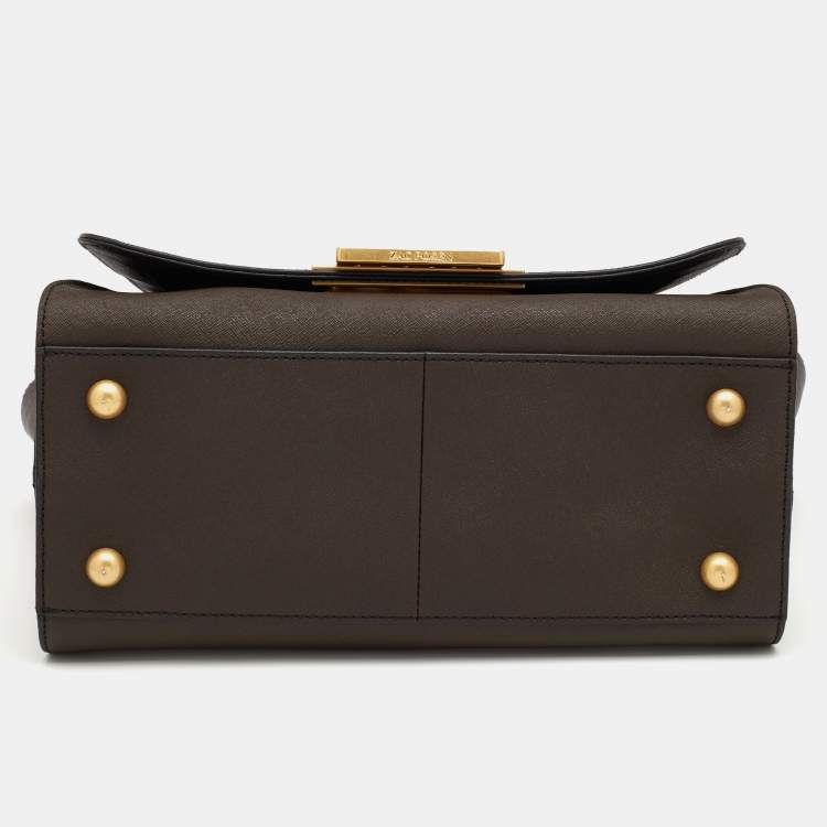 Pre Owned Zac Posen Multicolor Leather Eartha Top Handle Bag