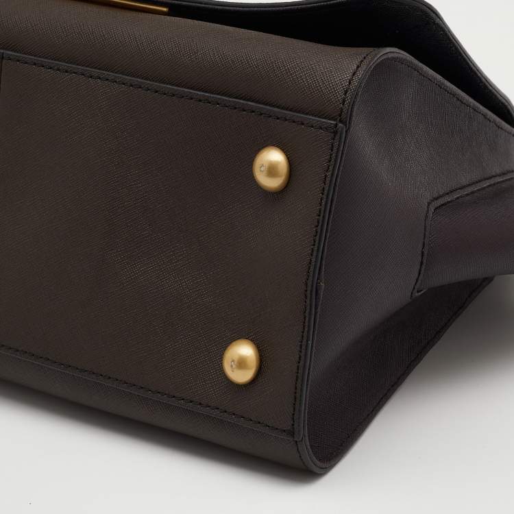 Pre Owned Zac Posen Multicolor Leather Eartha Top Handle Bag