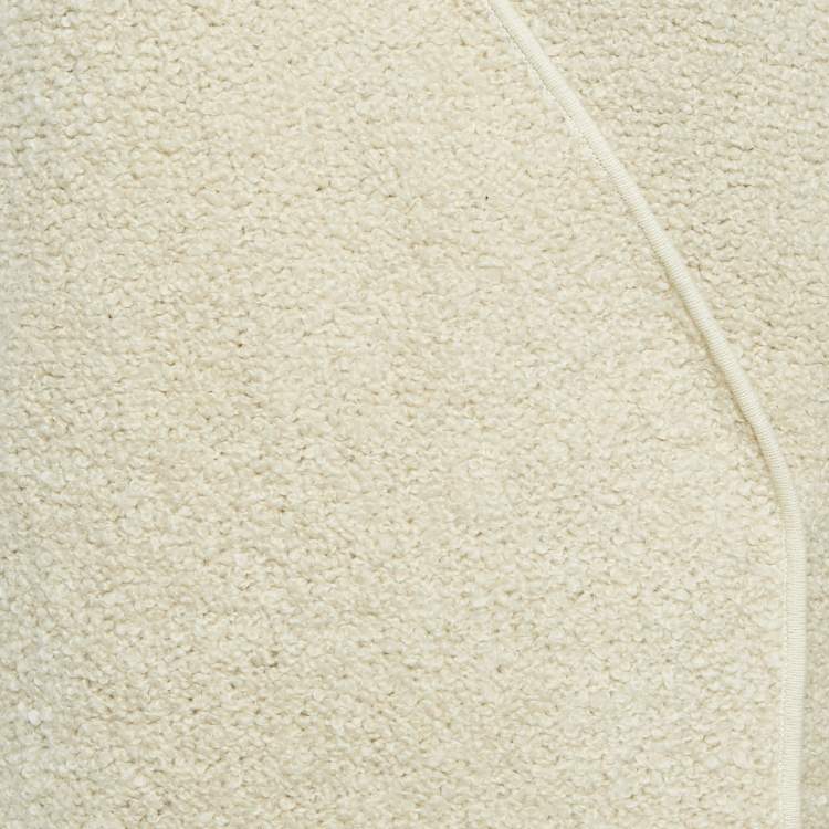 Pre Owned Zadig & Voltaire Cream Boucle Open Front Daphnee Cardigan M