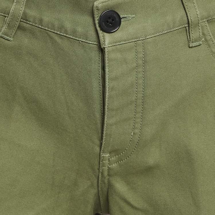 Pre Owned Zadig & Voltaire Khaki Green Suzan Shorts S