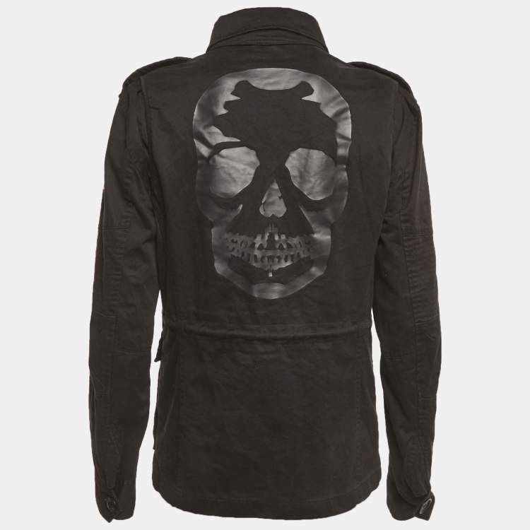 Pre Owned Zadig & Voltaire Black Cotton Kerry Military Jacket XS