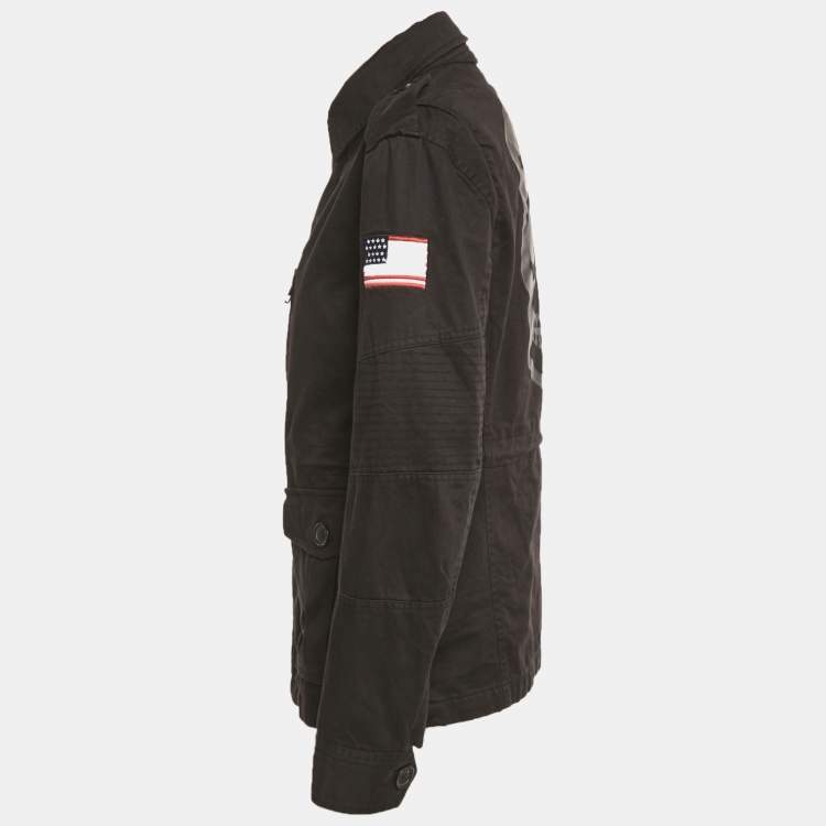 Pre Owned Zadig & Voltaire Black Cotton Kerry Military Jacket XS