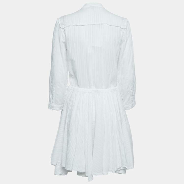 Zadig and voltaire white hot sale dress