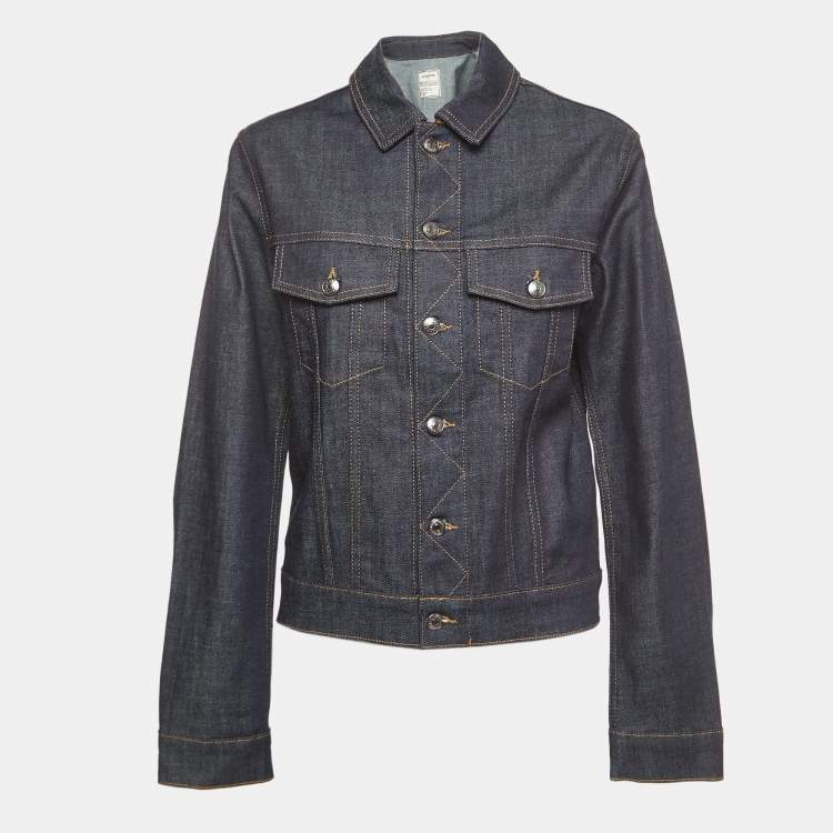 Men`s Branded Denim Jacket Size XS S M L XL XXL Blue and Black - NEW RRP  £35 | eBay