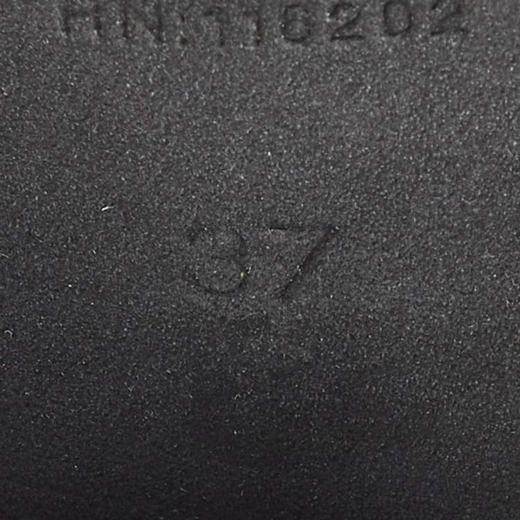 Pre Owned Zadig & Voltaire Metallic Blue Python Embossed Leather Lena Ankle Boots Size 37