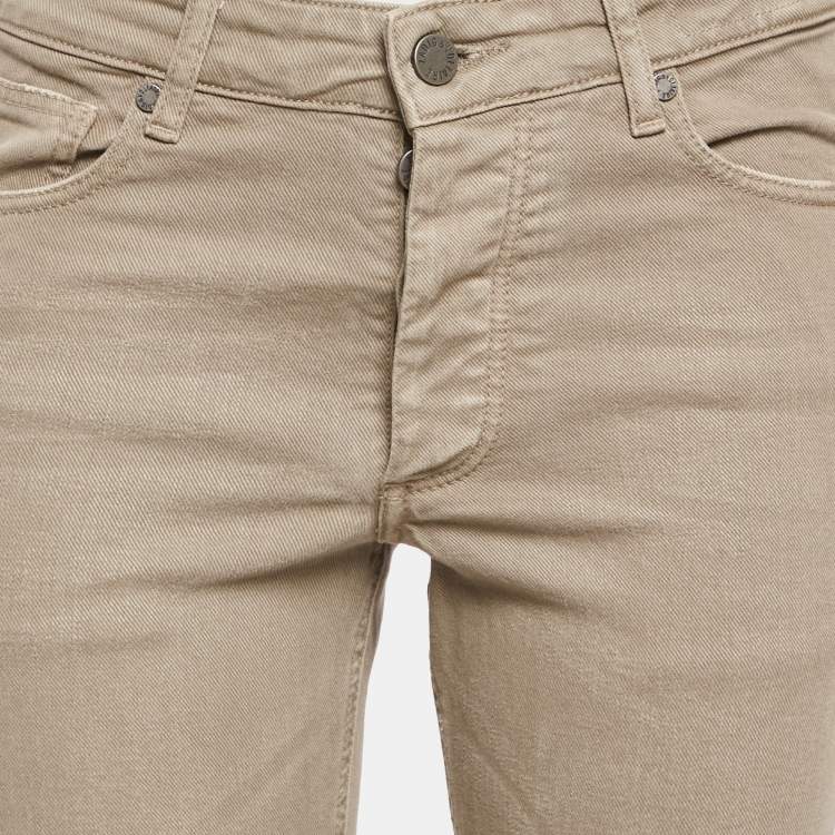 Pre Owned Zadig & Voltaire Grey Denim Skinny Platine Jeans M Waist 29"