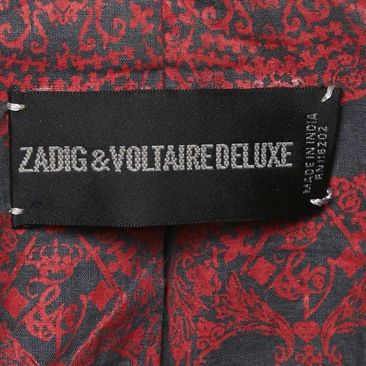 Pre Owned Zadig & Voltaire Deluxe Black Leather Vencia Jacket S