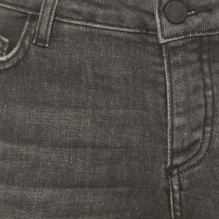 Pre Owned Zadig & Voltaire Grey Washed Denim Bay Gris Jeans M/Waist 28"