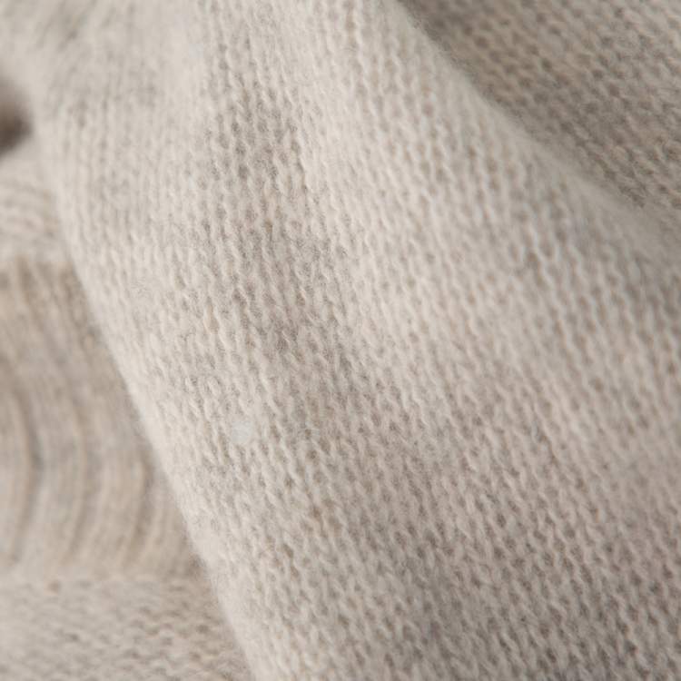 مملوكة مسبقًا Zadig and Voltaire Grey Cashmere Delly Bis Sweater L