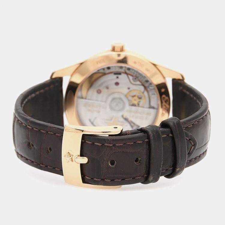 Pre Owned Zenith Elite 18.2310.692 Automatic Rose Gold Stainless Steel Women's Wristwatch 33 mm