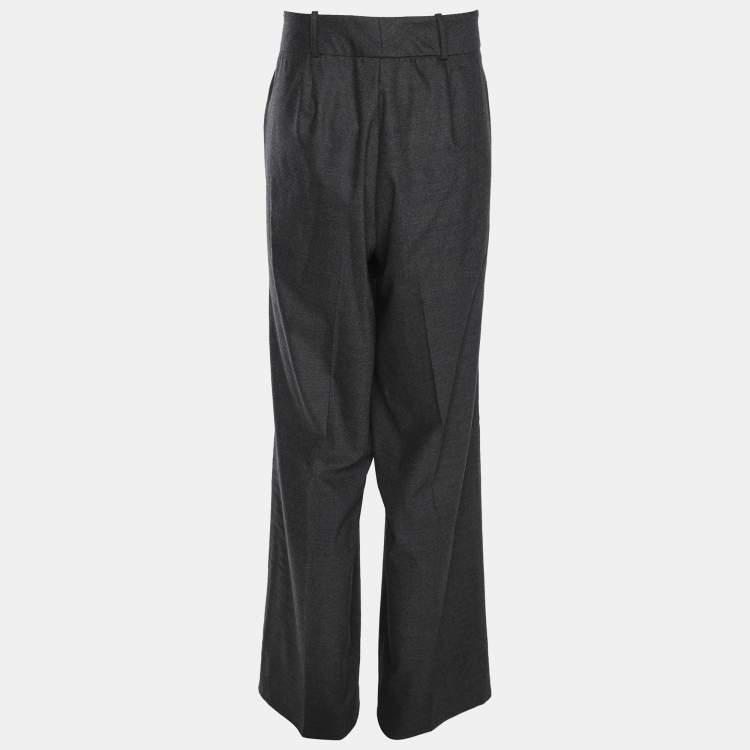 مملوكة مسبقًا Z from Zenobia Grey Wool Blend Trousers XXL