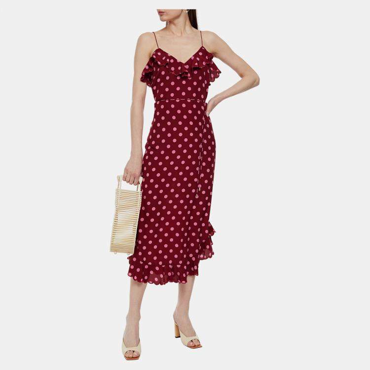 Pre Owned Zimmermann Silk Midi Dress 3