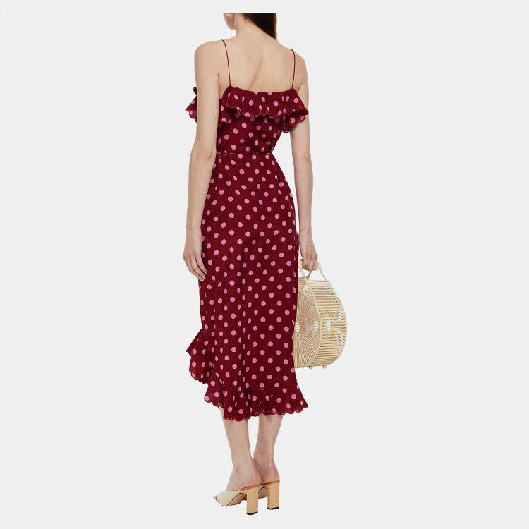 Pre Owned Zimmermann Silk Midi Dress 3