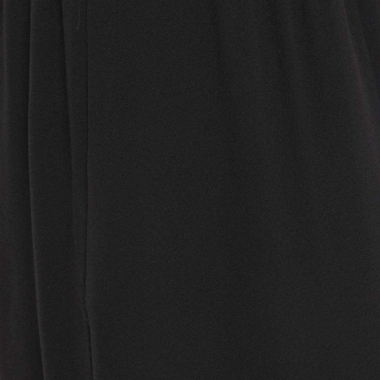 Pre Owned Zimmermann Black Viscose Espionage Track Pants Size XS (0)