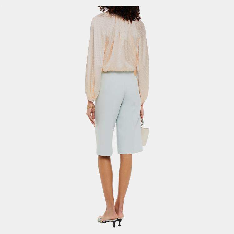 Pre Owned Zimmermann Silk Long Sleeved Top 1