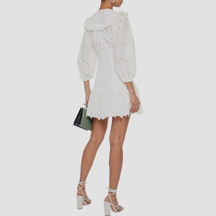 مملوكة مسبقًا Zimmermann Cotton Mini Dress 0