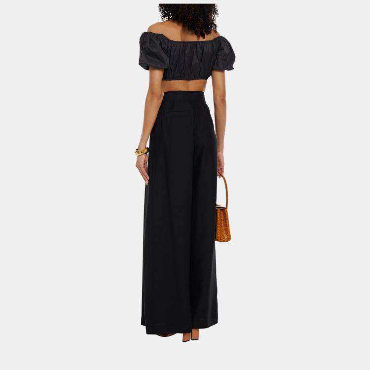 Pre Owned Zimmermann Silk Wide Leg Pants 1