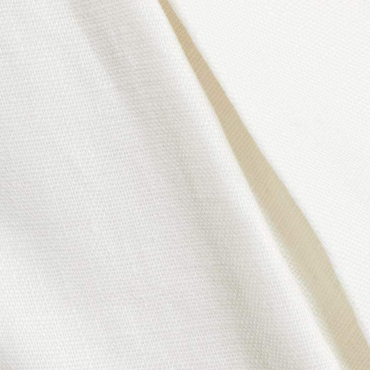Pre Owned Zimmermann White Linen Scalloped Pants M (2)