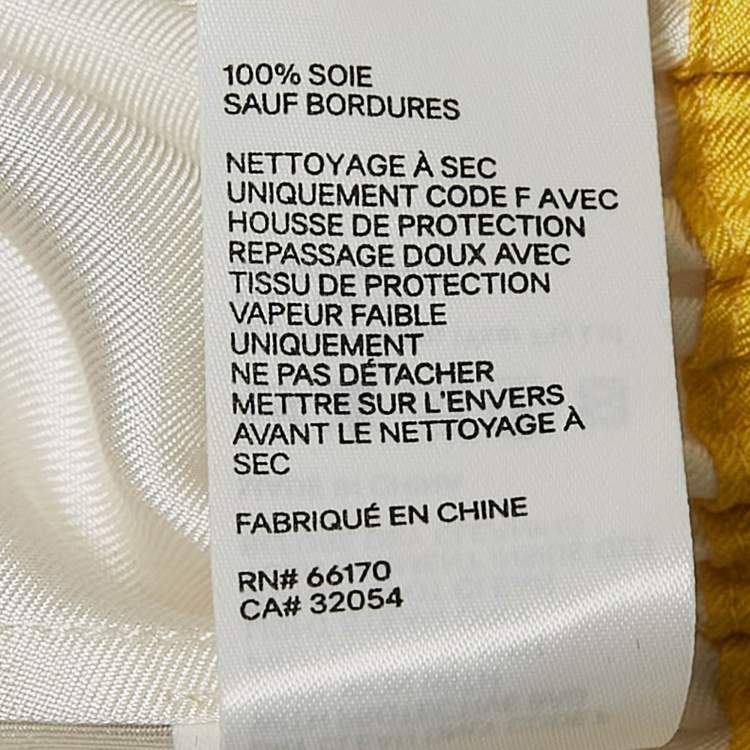 Pre Owned : Zimmermann White/Yellow High Tide Sailboats Print Silk Crop Jacket S