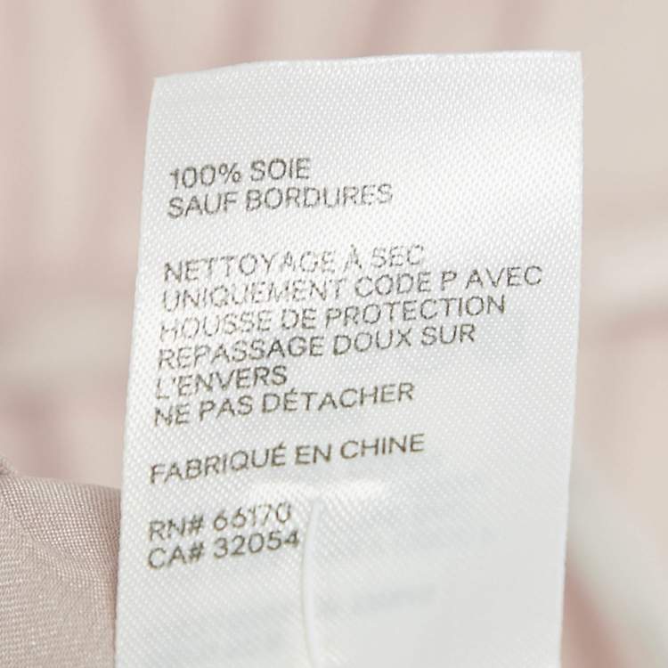 Pre Owned Zimmermann Pink Silk Long Sleeve Wrap Dress XS