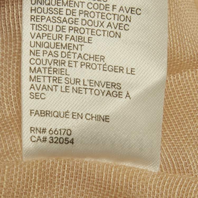 Pre Owned Zimmermann Multicolor Printed Linen and Silk Lace Trim Detail Short Dress L