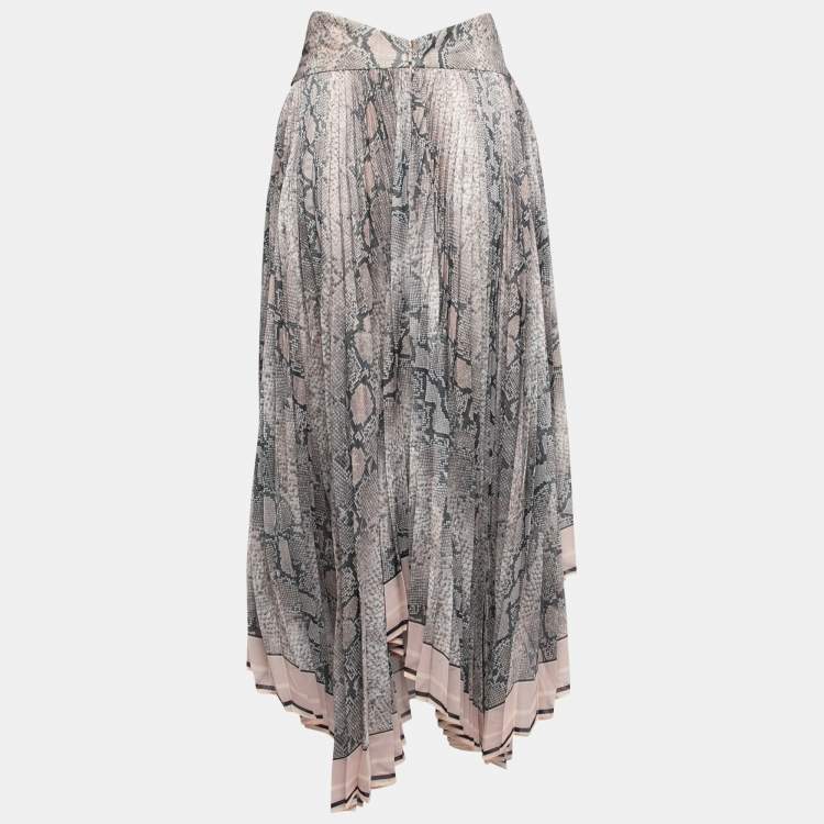 Zimmermann snake sale print skirt