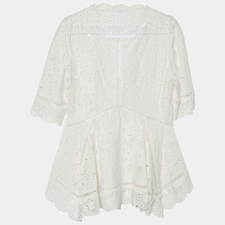 Zimmermann lace top sale