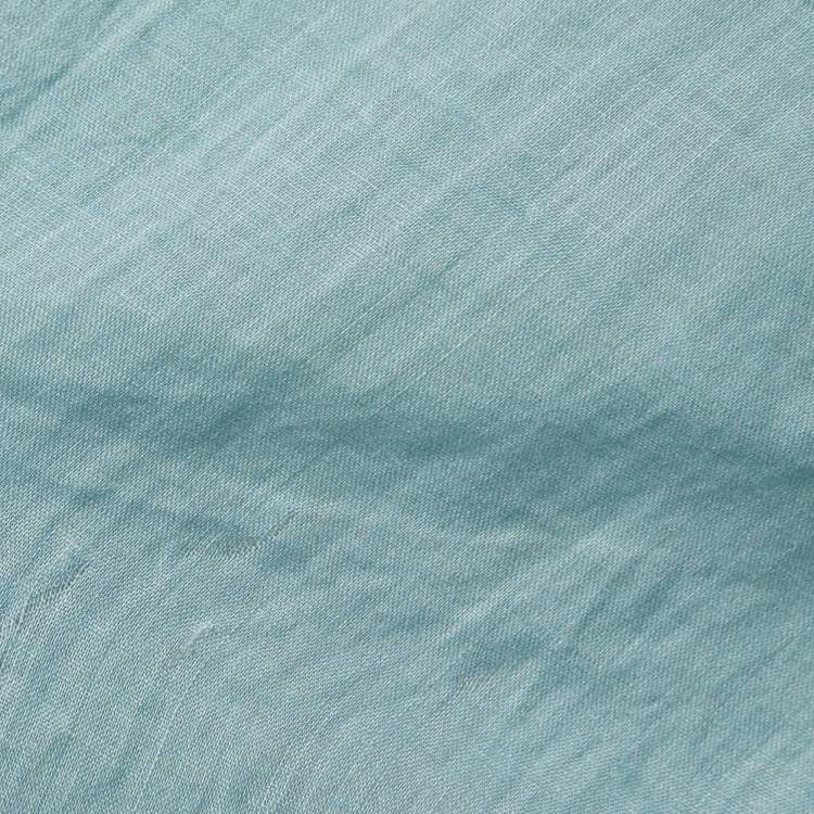Pre Owned Zimmermann Blue Paisley Print Ramie Button Front Blouse S