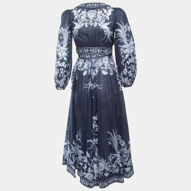 Zimmermann blue outlet dress