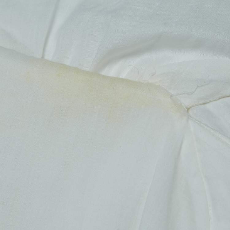 Pre Owned Zimmermann White Linen Cut-out Cassia Sleeveless Midi Dress L