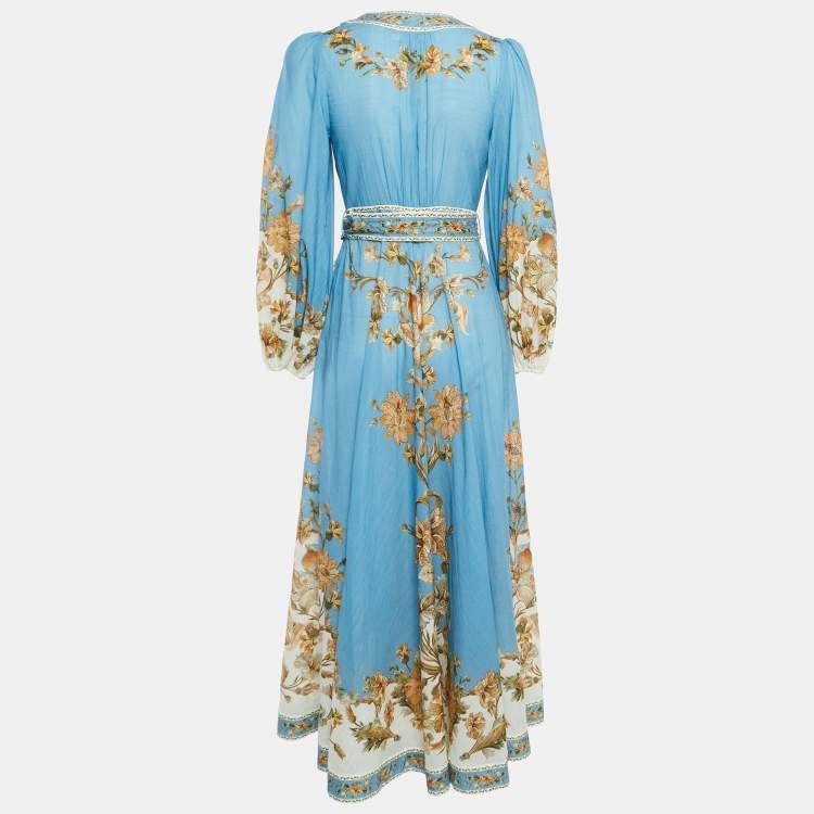 Zimmermann hotsell teal dress