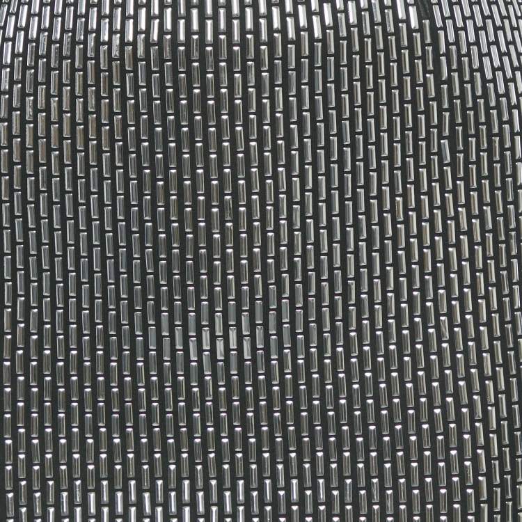 Pre Owned Zoe Karssen Black/Silver Embellished Jersey Mini Skirt S