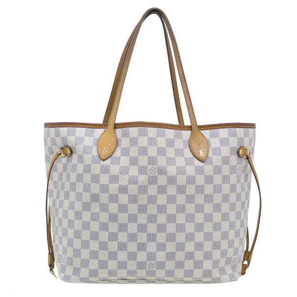 Pre Owned حقيبة يد لوي فيتون دامير أزور نيفرفول MM