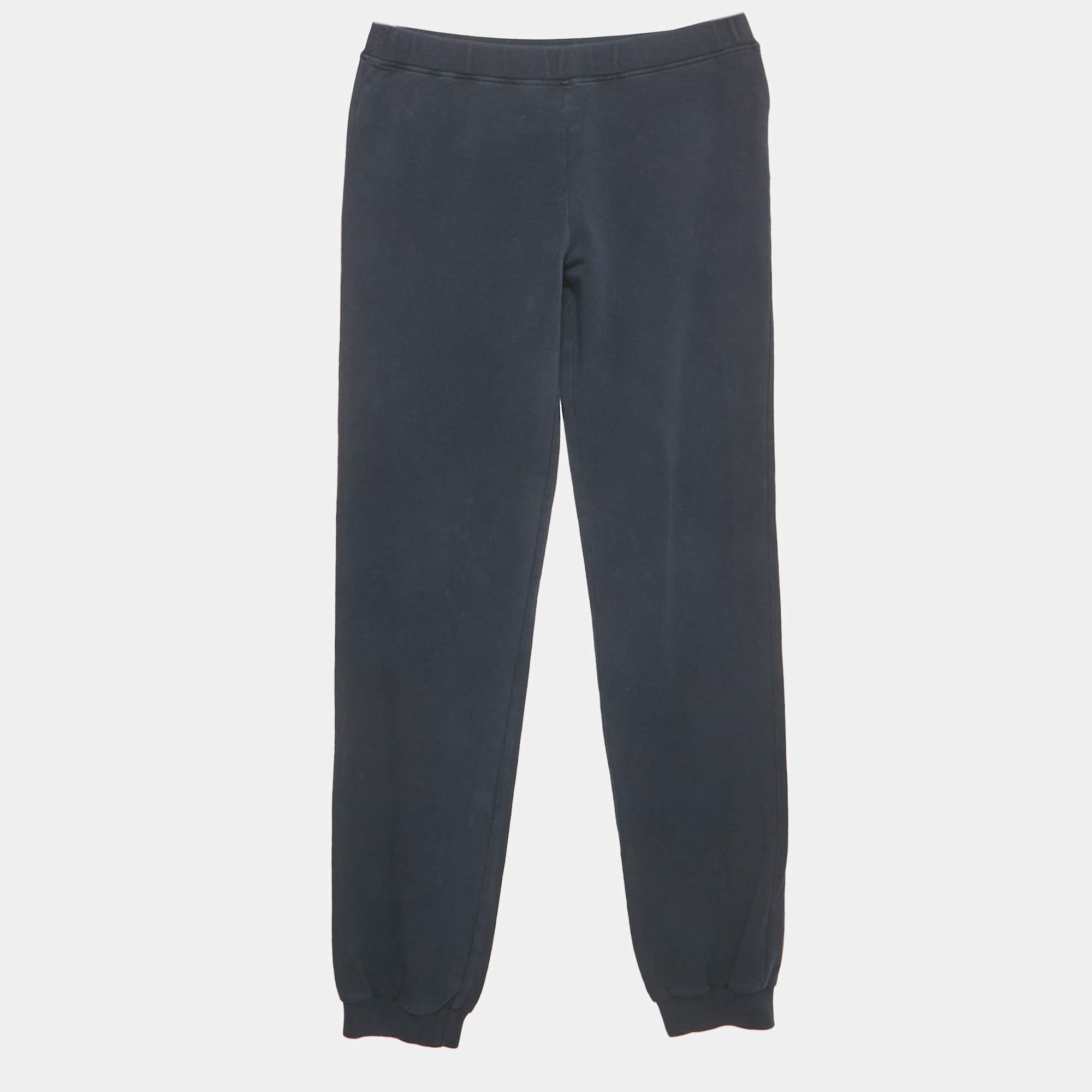 Pre Owned بنطال رياضي جيرسي أزرق غوتشي للأطفال 12 سنة