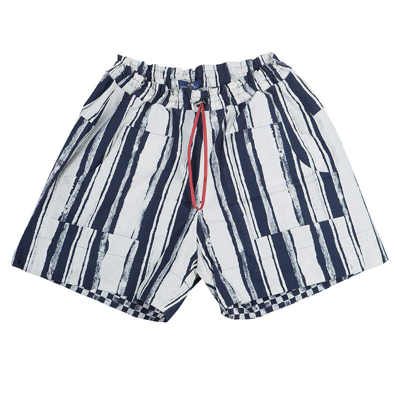 Roma e Tosca Blue & White Striped Adjustable Shorts 12 Yrs 