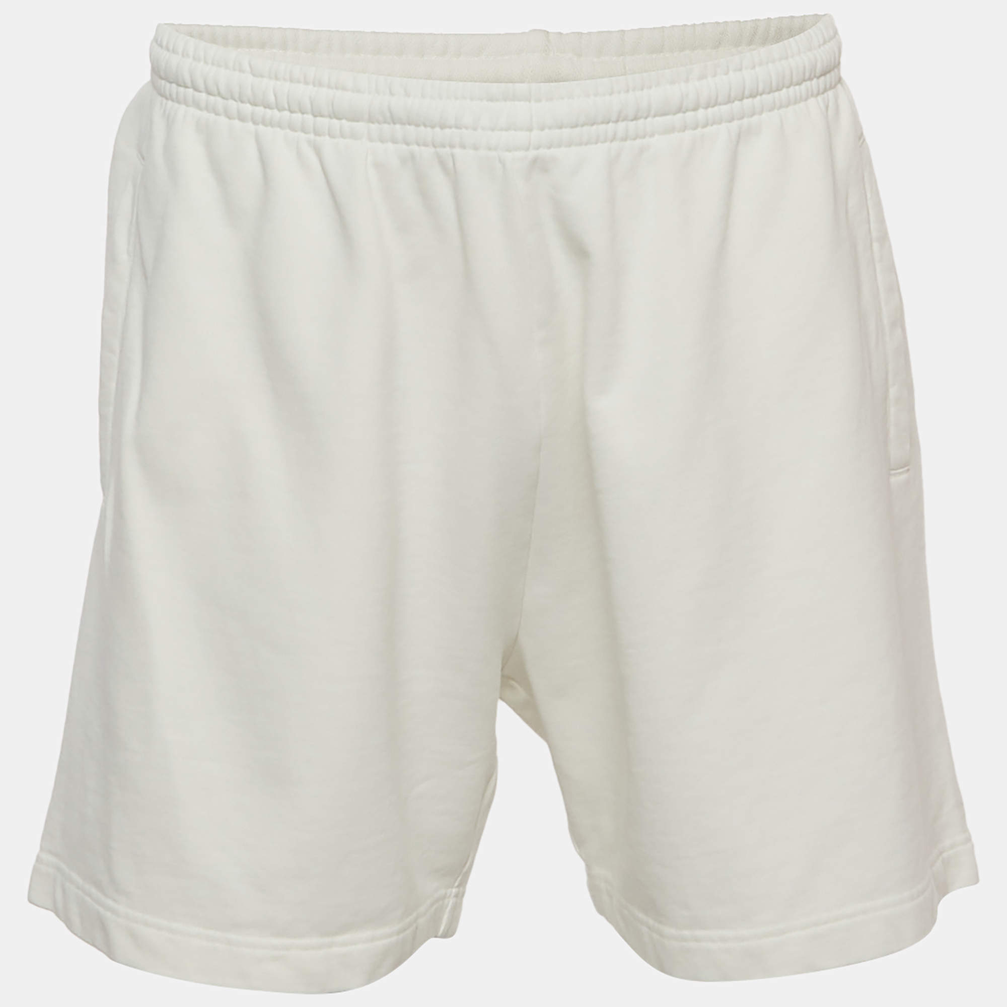 Pre Owned Acne Studios Unisex Cotton White Shorts L