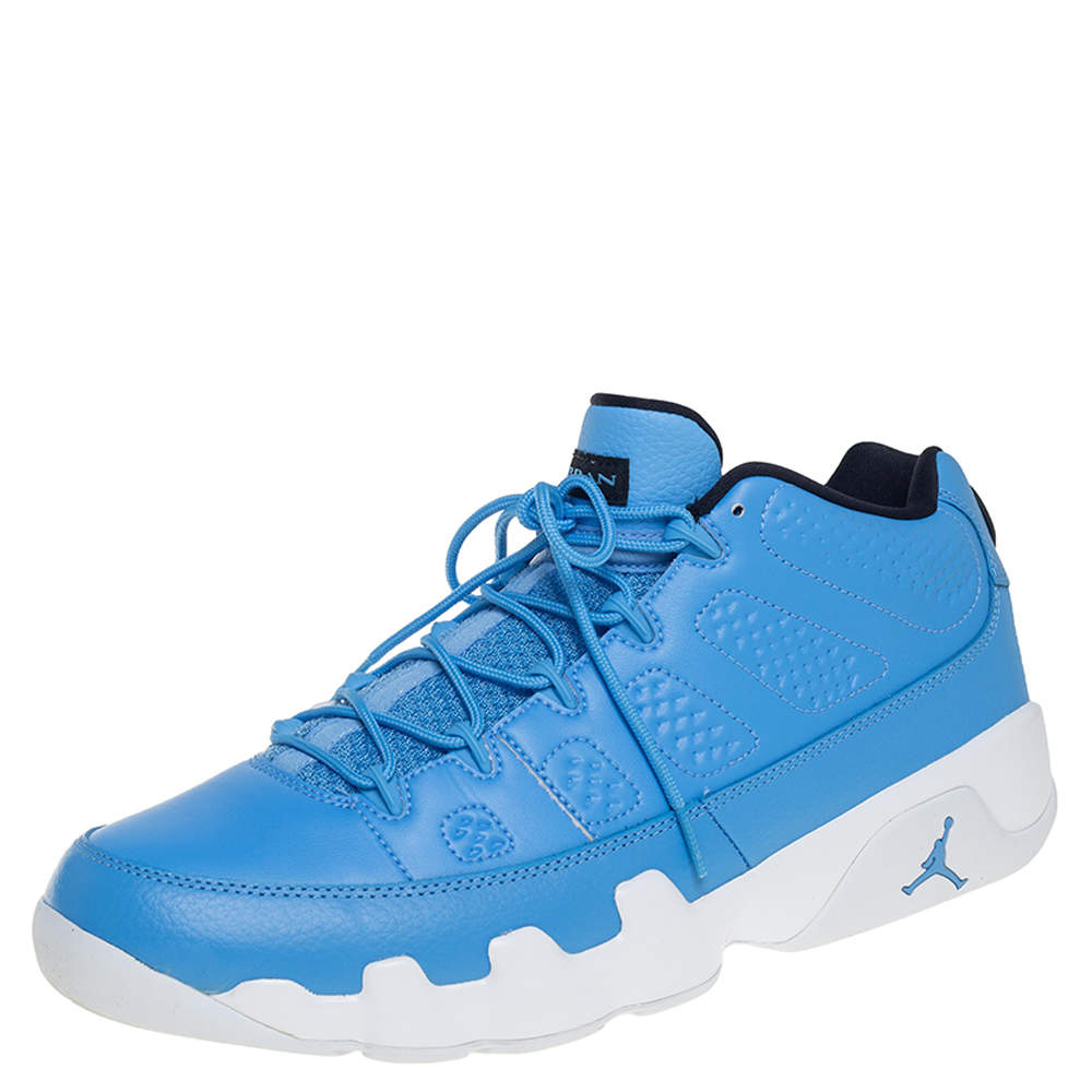 Air Jordan 9 Retro Low University Blue Pantone Sneakers Size 47.5