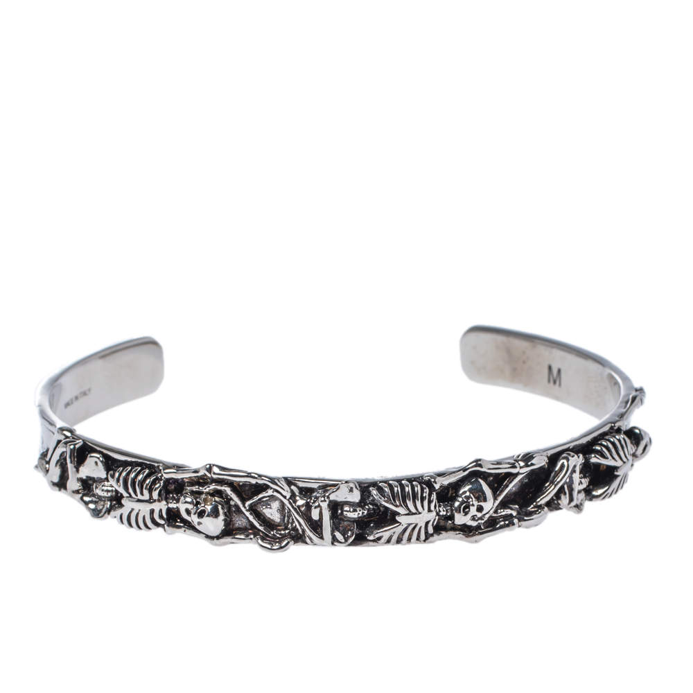 [ALEXANDER MCQUEEN★Cuff bracelet ] 日本未入荷★関税送料込 luxury-men-alexander-mcqueen-