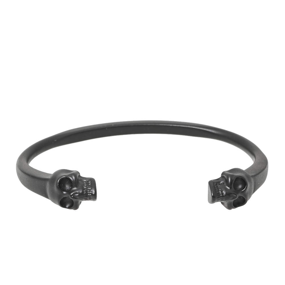 Alexander Mc Queen Skull Adjustable Bracelet With Pavé