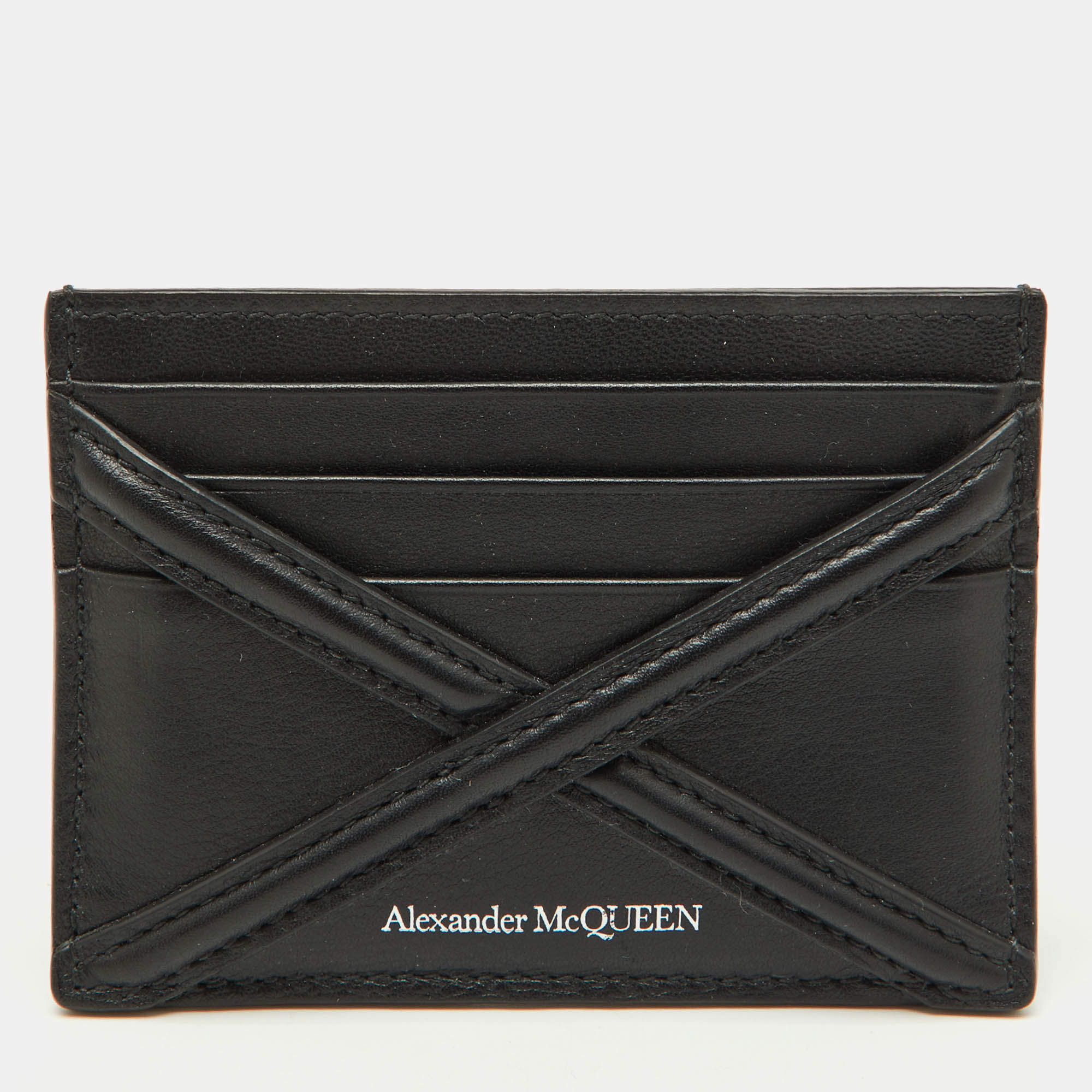 【関税込み】Alexander Mcqueen☆ スカル カードケース ブラック アレキサンダーマックイーン(Alexander McQueen)アレキサンダー