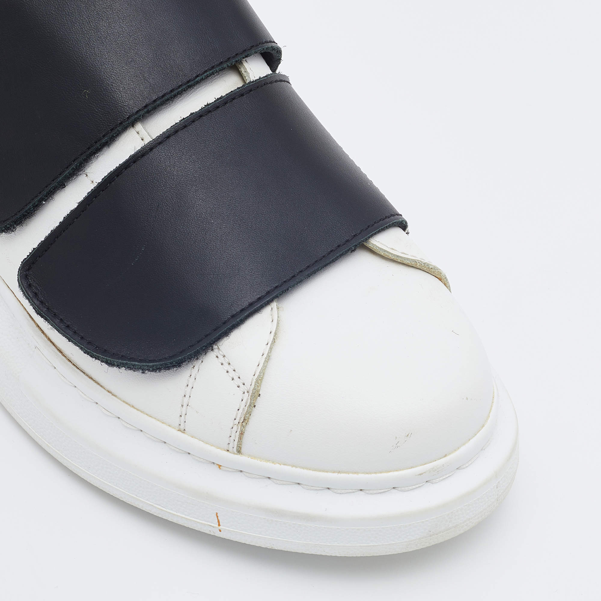 Alexander McQueen Multicolor Leather Oversized Velcro Strap