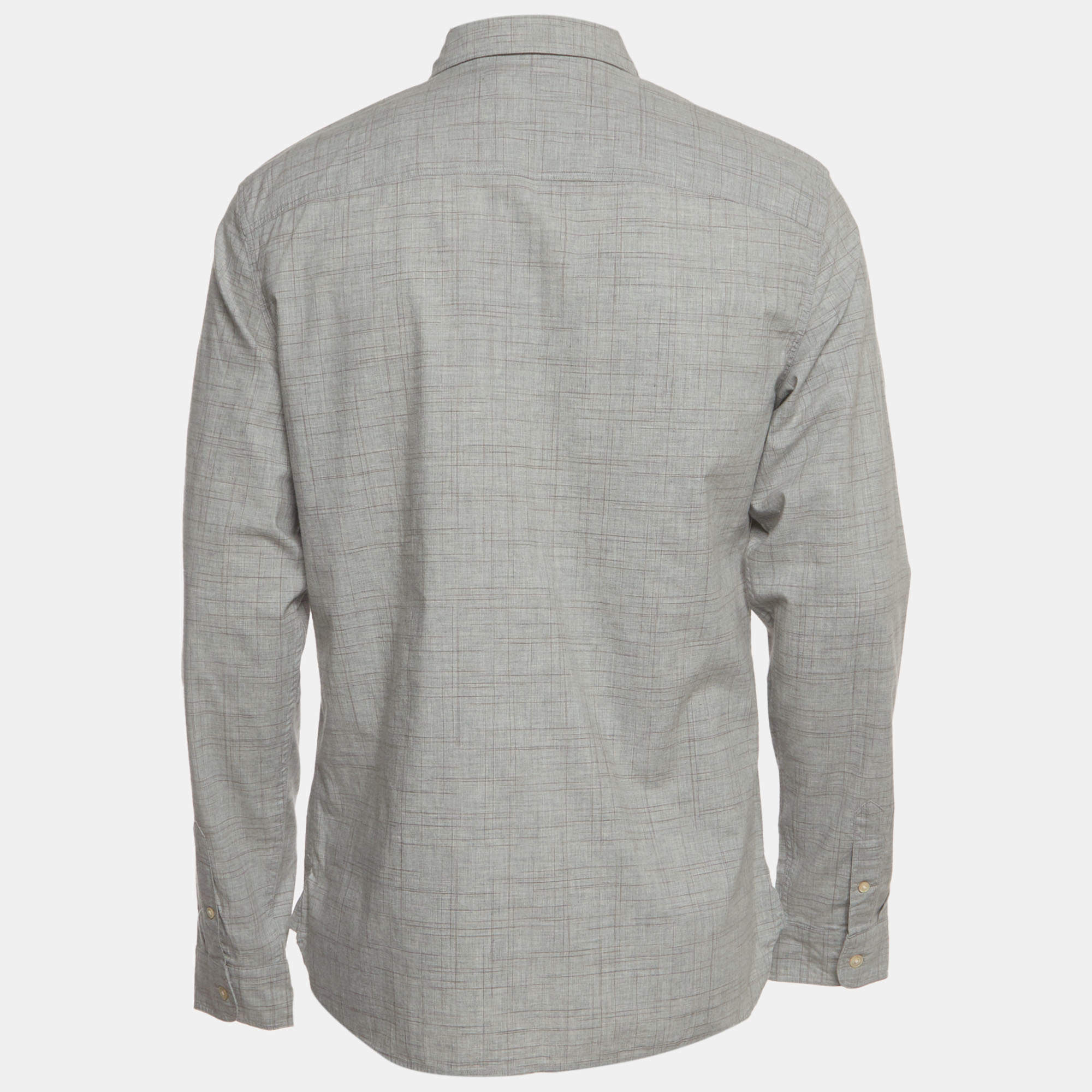Acne Studios Blue Isherwood Denim Long Sleeve Shirt M Acne Studios
