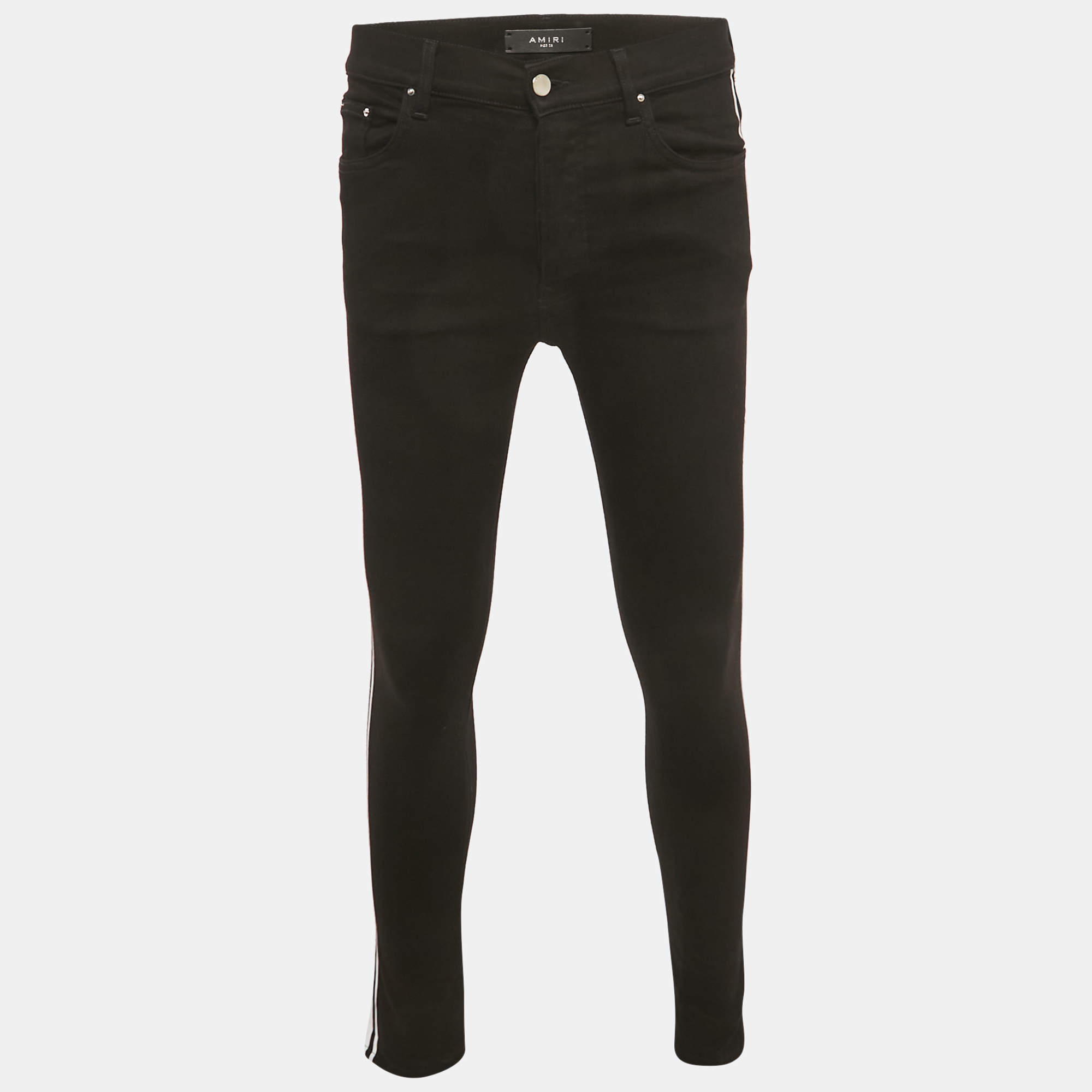 AMIRI ブラックデニム ビンテージ加工 31inch AMIRI ブラックデニム ビンテージ加工 31inch