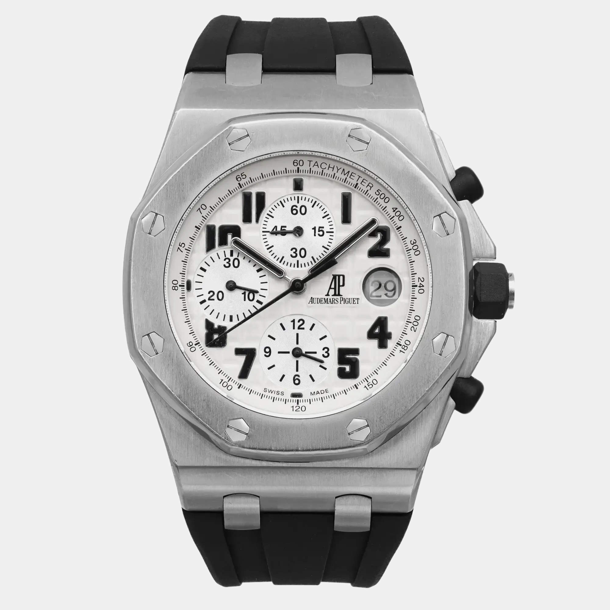Audemars Piguet Cream Stainless Steel Royal Oak  26170ST.OO.D091CR.01 Automatic Men's Wristwatch 42 mm