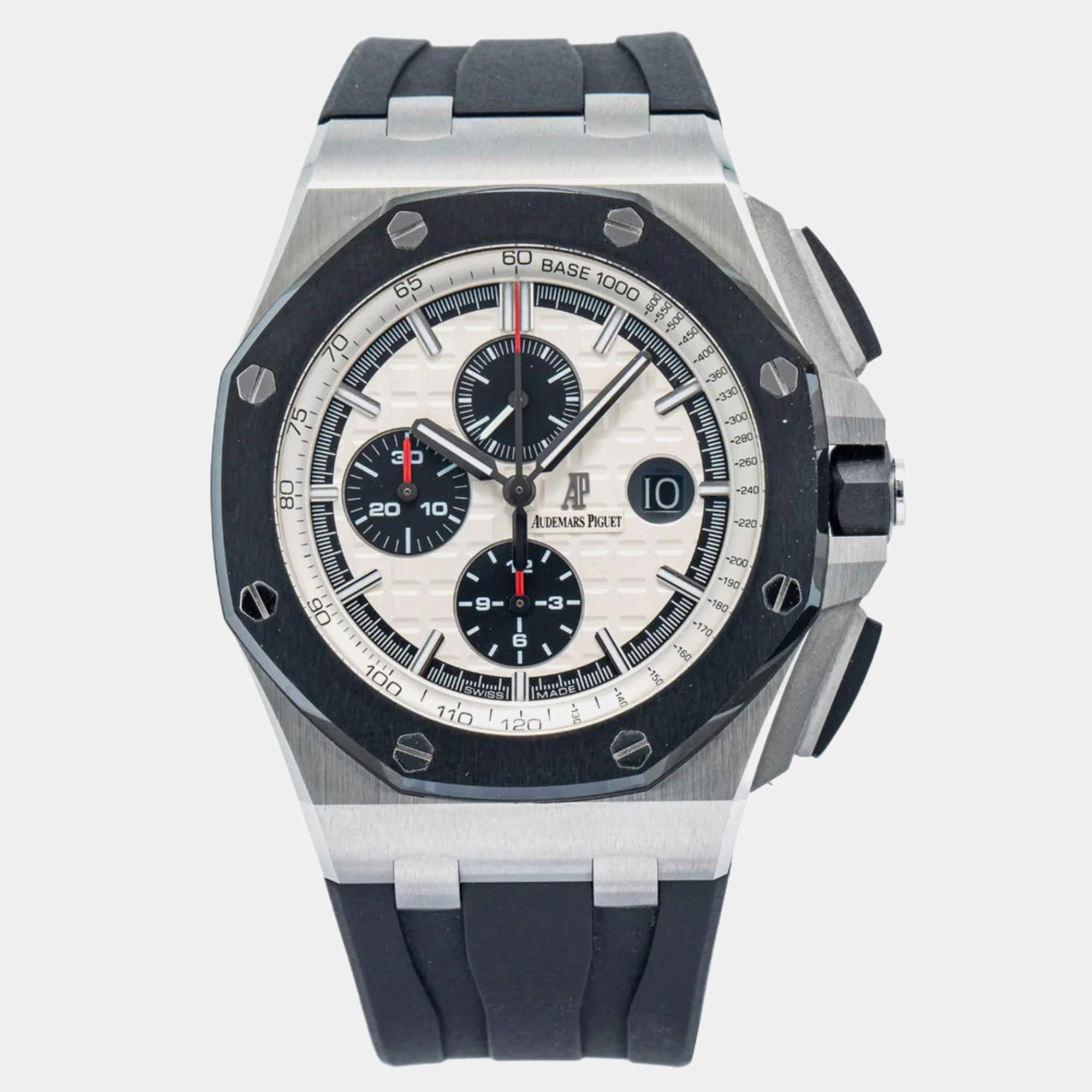 Audemars Piguet Royal Oak Offshore 26400SO Automatic White Stainless Steel Men's Wristwatch 44mm