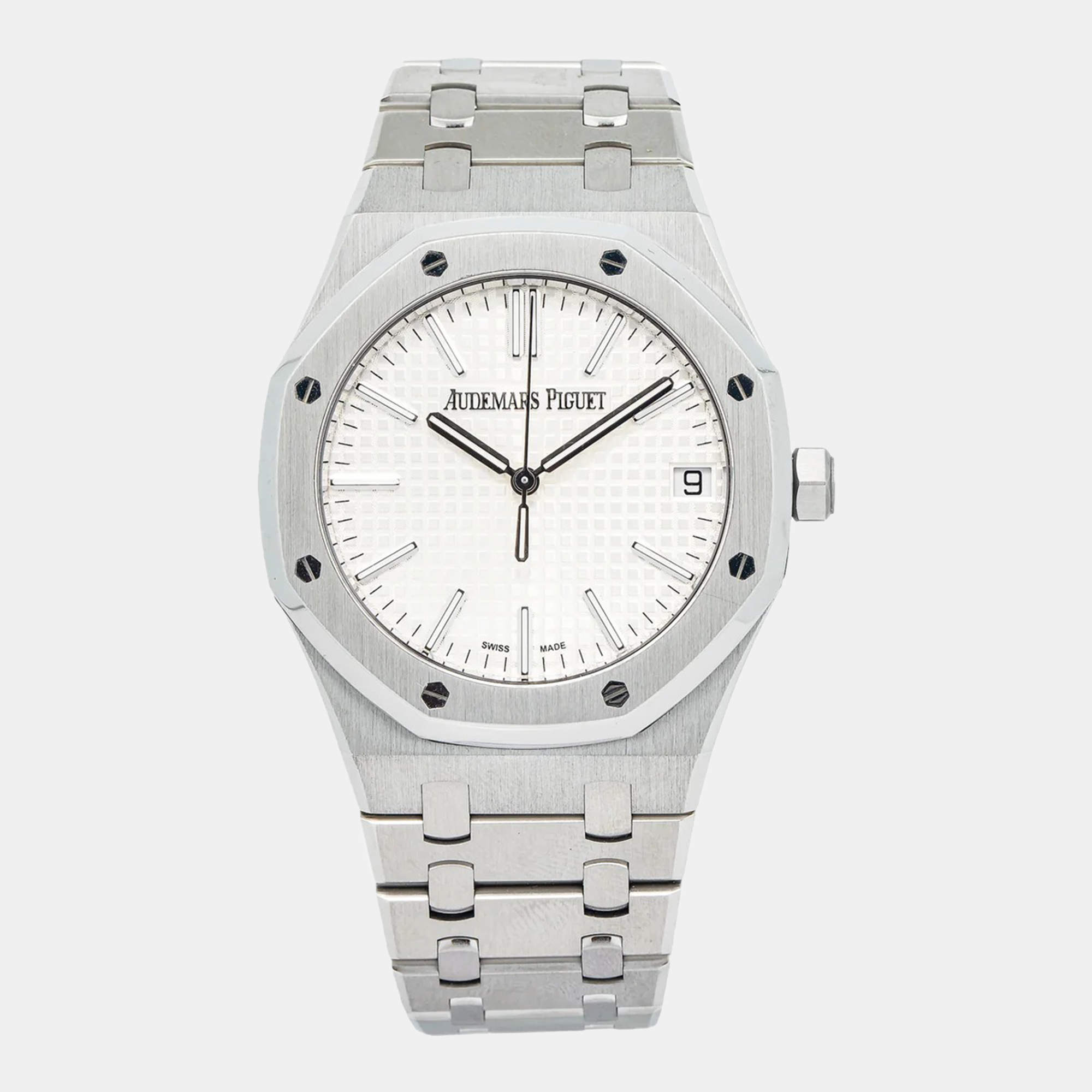 Audemars Piguet Royal Oak 15510ST Automatic White Stainless Steel Men's Wristwatch 41 mm